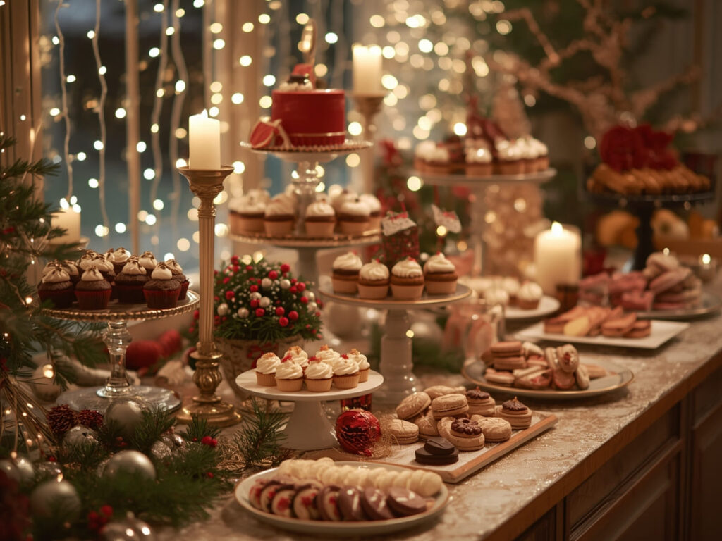 Christmas Dessert Display Ideas