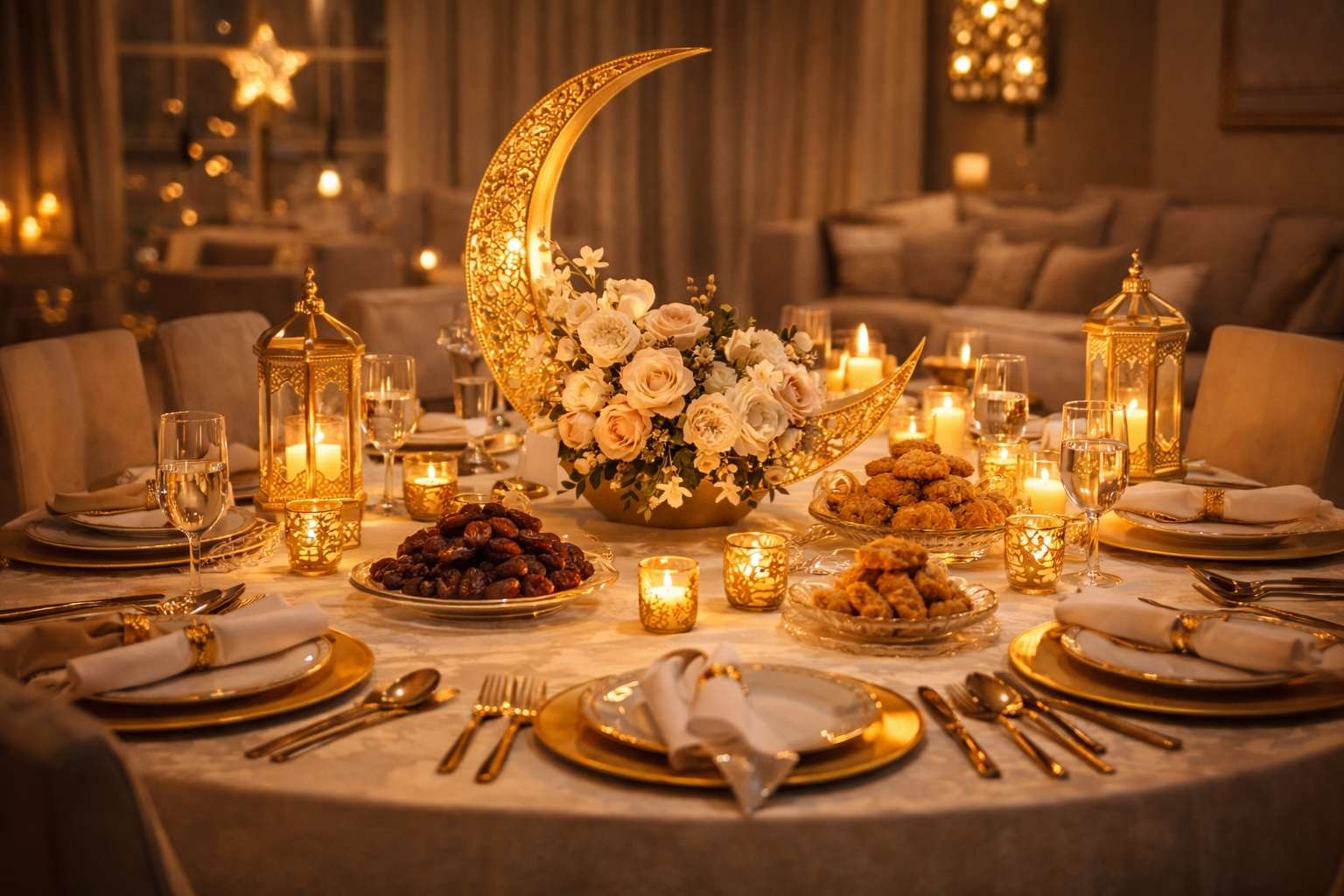 Eid Table Decoration Ideas