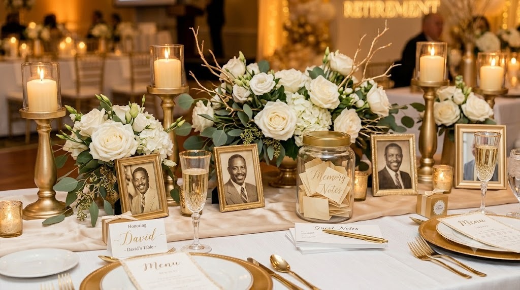 retirement party decor ideas