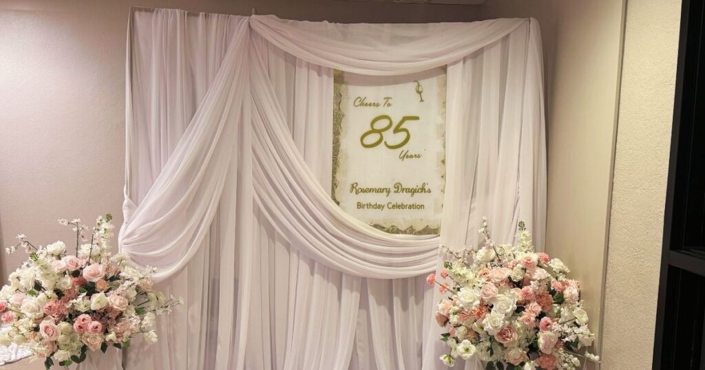 85th birthday party decorator Windsor Ontario