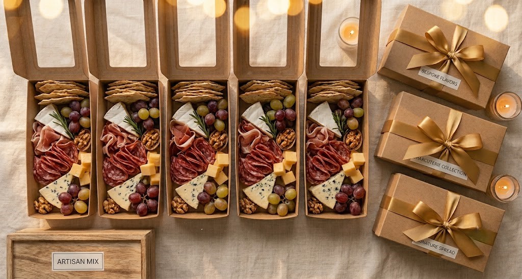Individual charcuterie snack boxes Windsor Ontario